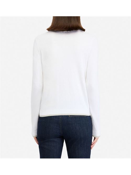 Cardigan with jewel buttons Liu Jo | WXX056MS49I.10701